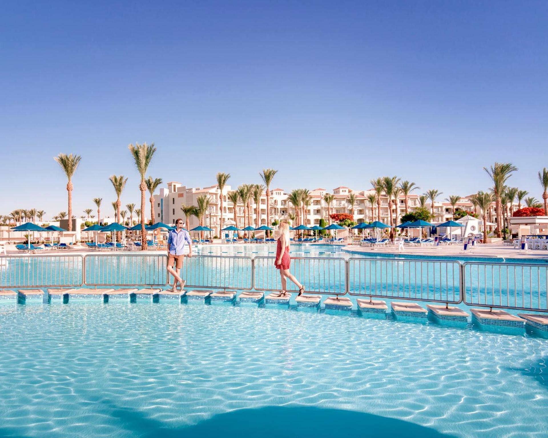 Pickalbatros Dana Beach Resort - Aqua Park Hurghada Exterior foto